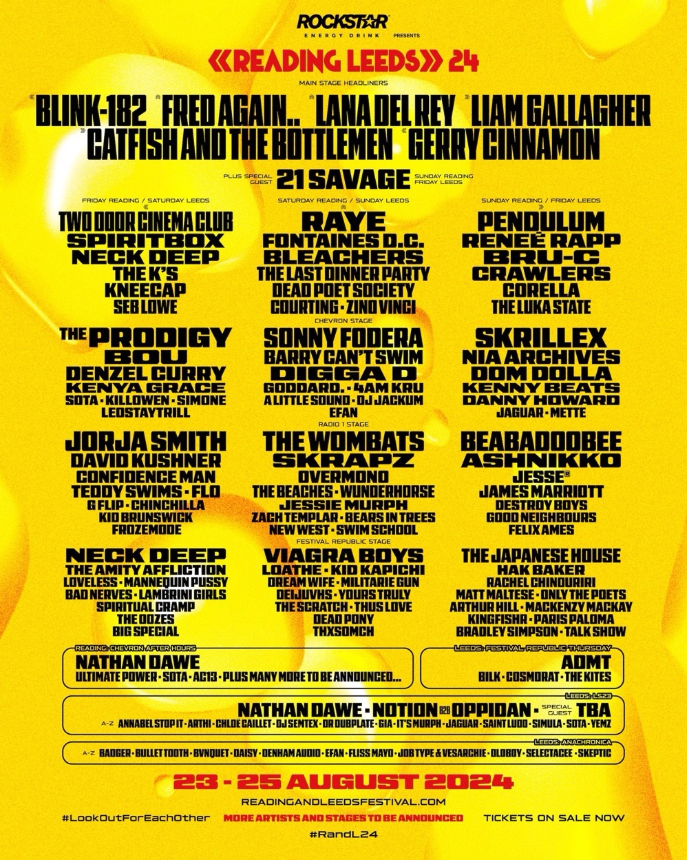 Newest addition to Reading & Leeds Festival is here !